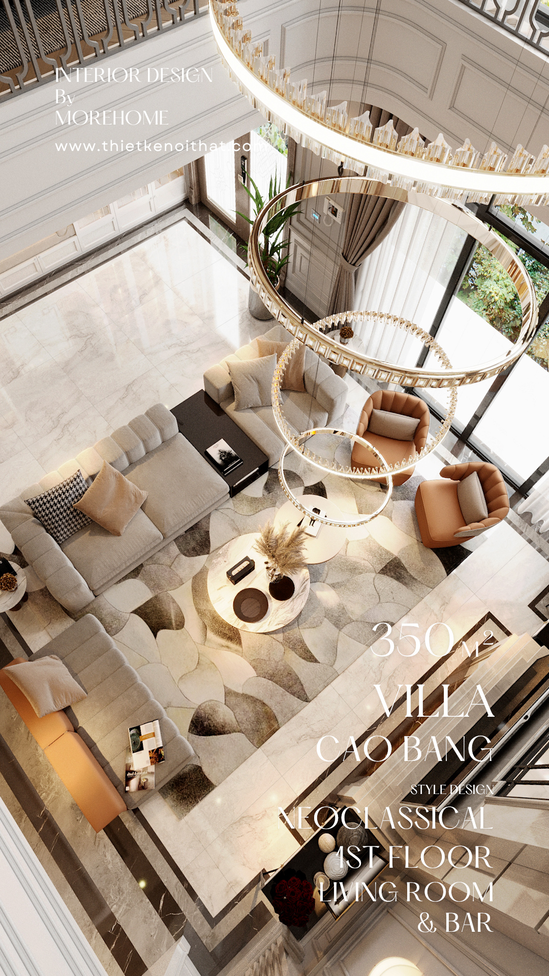  Chạm vào Nghệ Thuật Sống Villa Cao Bằng Kỳ Nghỉ Đẳng Cấp với Nội Thất Độc Đáo do Morehome Tạo Nên